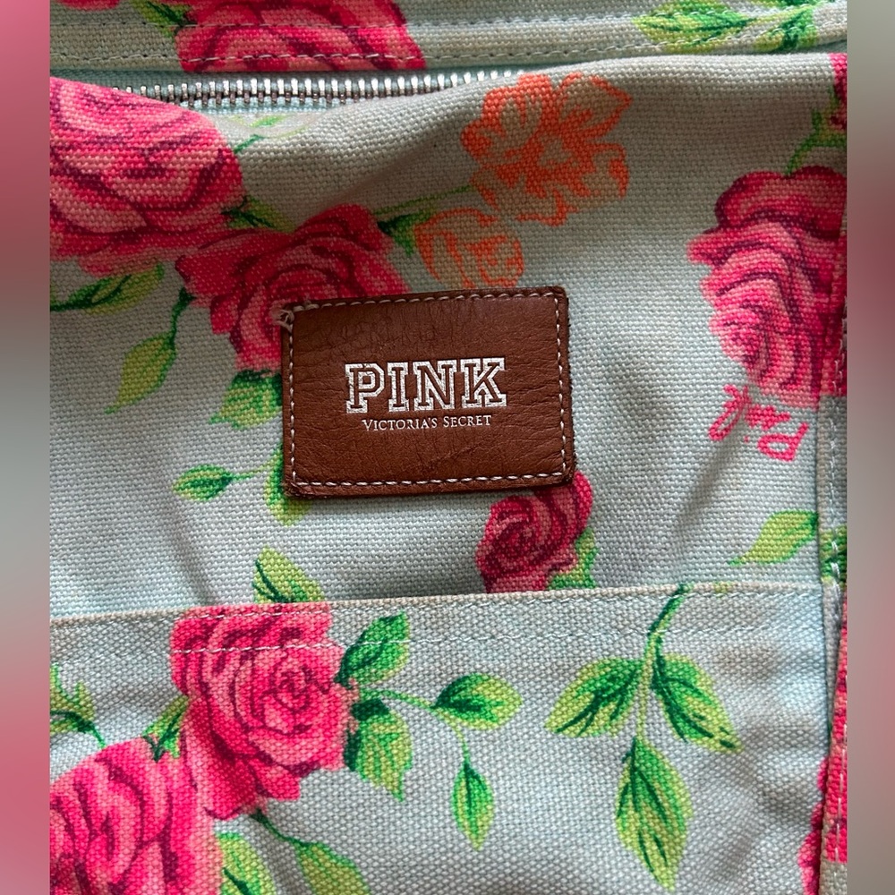Victoria’s Secret Pink Floral Duffel - Picture 2 of 8